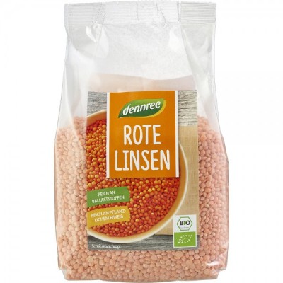 Linte Rosie Boabe Bio Dennree 500gr foto