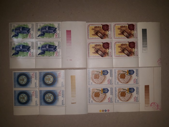 TIMBRE ROMANIA MNH-1993/LP1330- ANIVERSARI-EVENIMENTE