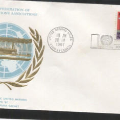 UN New York 1967 Expo 67 Mi.182 FDC UN.112