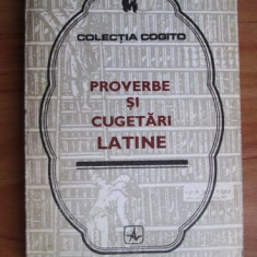 Proverbe si cugetari latine