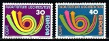 Liechtenstein 1973 &ndash; Europa CEPT &ndash; serie completă 2 timbre MNH