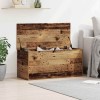 Ladă depozitare cu capac lemn vechi 100x42x46 cm lemn prelucrat