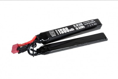 Acumulator Li-Po 1500 mAh 25C 2+1 11.1V T-Deans G-Tech [Specna Arms] foto