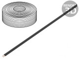 Cablu Electric LiYz 2x0,14mm2 5m Negru