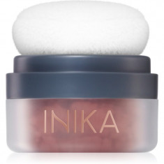 INIKA Organic Puff Pot blush mineral pudră culoare Rosy Glow 3 g