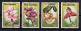 GAMBIA 2001 - Flori / serie completa MNH