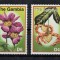 GAMBIA 2001 - Flori / serie completa MNH