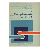 I. Inta, S. Dumitru - Complemente de fizica - 128069