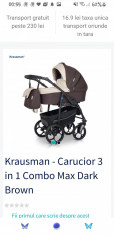 Carucior 3 in 1 Krausman Max Combo foto