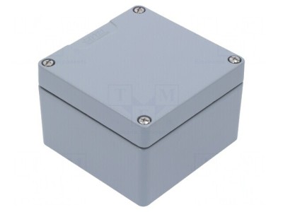 Carcasă Universală Aluminiu IP66 120x122x80mm foto