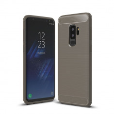 Husa SAMSUNG Galaxy S9 Plus - Luxury Carbon TSS, Gri foto