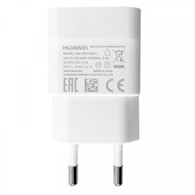 Incarcator Retea Huawei HW-050100E01, 5W, 1A, 1 x USB-A, Alb 02221186 foto