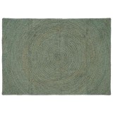 vidaXL Covoare de zonă Verde măsliniu 140 x 200 cm Iută 42010584