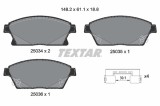 TEXTAR 2503401 Q+ set placute frana,frana disc