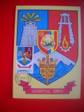 HOPCT MAXIMA ROMANIA NR 1097 IP SIBIU -STEMA JUDETULUI/ HERALDICA