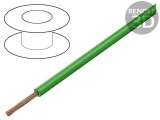 Cablu Auto FLRY-B 0,75mm&sup2; Verde Cu PVC 60V