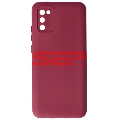 Toc silicon High Copy Samsung Galaxy M02s Burgundy foto