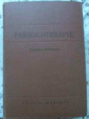 FARMACOTERAPIE-DUMITRU DOBRESCU foto