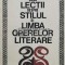 Din experienta unor lectii despre stilul si limba operelor literare - 1967 - Florian Creteanu (L84)