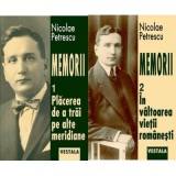 Memorii, 2 volume - Nicolae Petrescu