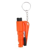 Cumpara ieftin Breloc de supravietuire multifunctional 3in1,ciocan,cutit,fluier - Portocaliu