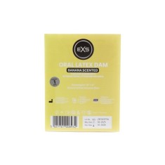 Prezervative - EXS Prezervativ Oral cu Aroma de Banane pentru Sex Oral Cunnilingus sau Analingus
