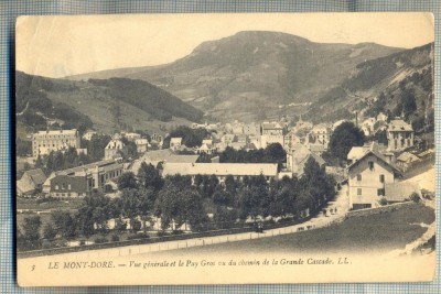 AD 381 C. P. VECHE -LE MONT-DORE -CIRC.1905-CATRE VLADIMIR JACOBSON, BUCURESTI foto