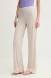United Colors of Benetton pantaloni de pijama culoarea bej, 3Z123F04A