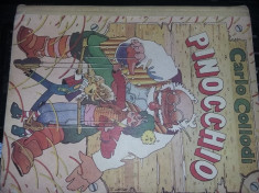 carte veche Povesti copii,PINOCCHIO,Carlo Collodi,1991,ilustratii,T.GRATUIT foto