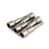 Cheie tubulara, magnetica, Cr-V, tija hex, 1/4&amp;quot;, 8mm, HB64310, Hanbon, 5102368