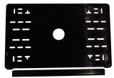 Suport Numar Inmatriculare Auto 34x20 cm Negru Cridem - Accesorii Montaj Placute