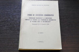 Studii de statistica demografica Directia Centrala de Statistica 1975 UZ INTERN
