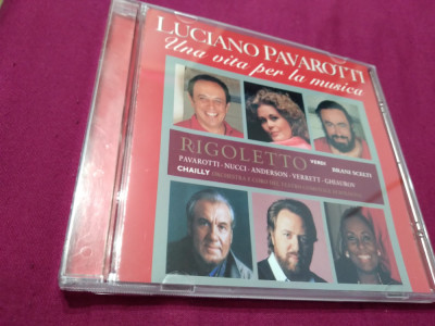 CD LUCIANO PAVAROTTI-RIGOLETTO ORIGINAL DECCA MUSIC foto
