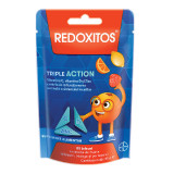 Redoxitos Triple Action, Vitamina C, suport imunitar, 25 de jeluri gumate, Bayer