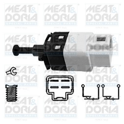 MEAT &amp; DORIA 35108 Comutator lumini frana