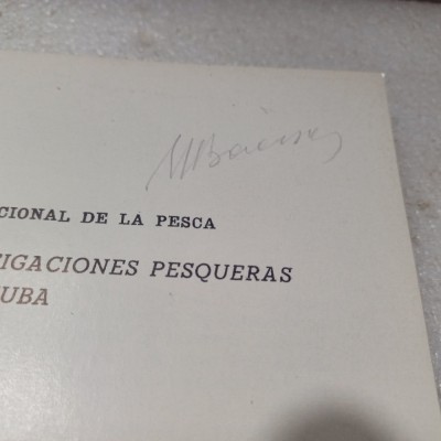 NOMENCLATOR OFICIAL AL ANIMALELOR MARINE DE INTERES COMERCIAL AL CUBEI.1966 S2. foto