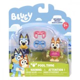 Set 2 figurine Bluey, Bingo si Bluey