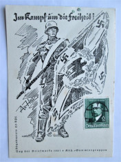Carte Postala de Propaganda - Hitler, Germania 1941 foto