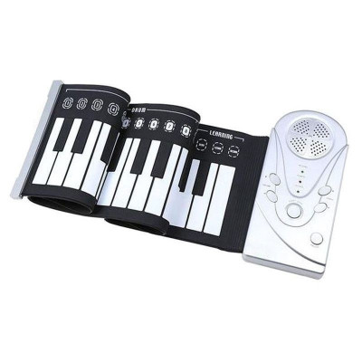 Orga Flexibila cu 61 de clape Portabila Soft Keyboard Piano foto