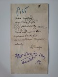 Scrisoare de la D. A. Sturdza către contele Gołuchowski, cu semnătură olografă