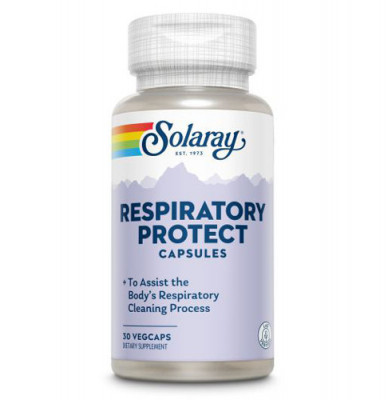 Respiratory Protect, 30cps, Solaray foto