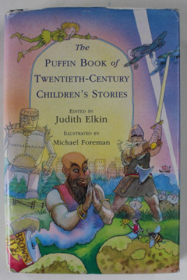 THE PUFFIN BOOK OF TWENTIETH - CENTURY CHILDREN &amp;#039;S STORIES , edited by JUDITH ELKIN , illustrated by MICHAEL FOREMAN , 1991 foto
