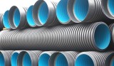 Teava corugata SN4 400 (interior 344) pentru canalizare PVC BUCATA DE 2 METRI