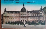 Carte postala, Brasov, Palatul Justitiei, perioada interbelica