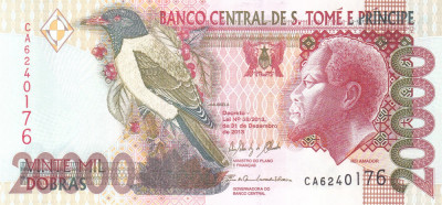 Sao Tome si Principe 20 000 Dobras 2013 UNC foto