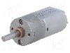 Motor DC, 6V DC, 2.9A, 590rot./min, POLOLU, 25:1 METAL GEARMOTOR 20DX41L MM 6V CBE