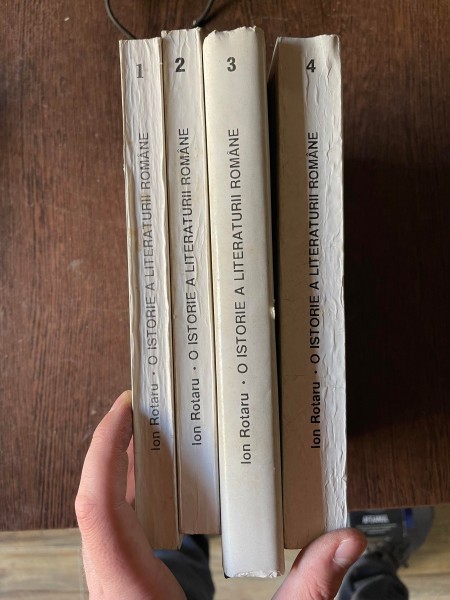 Ion Rotaru O istorie a literaturii romane (I-IV)