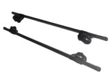 Bare Transversale Auto Negre Universale cu Cheie Antifurt Portbagaj Cutii Biciclete Schiuri