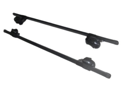 Bare transversale cu cheita de culoare neagra foto