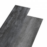 Cumpara ieftin Placi de pardoseala autoadezive, gri lucios, 5,02 m&sup2;, PVC, 2 mm